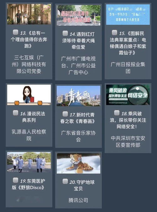 中山電視臺兩部優秀力作入圍省級網絡文化精品，誠邀用戶為作品火熱投票并助力推廣網絡文化新潮流